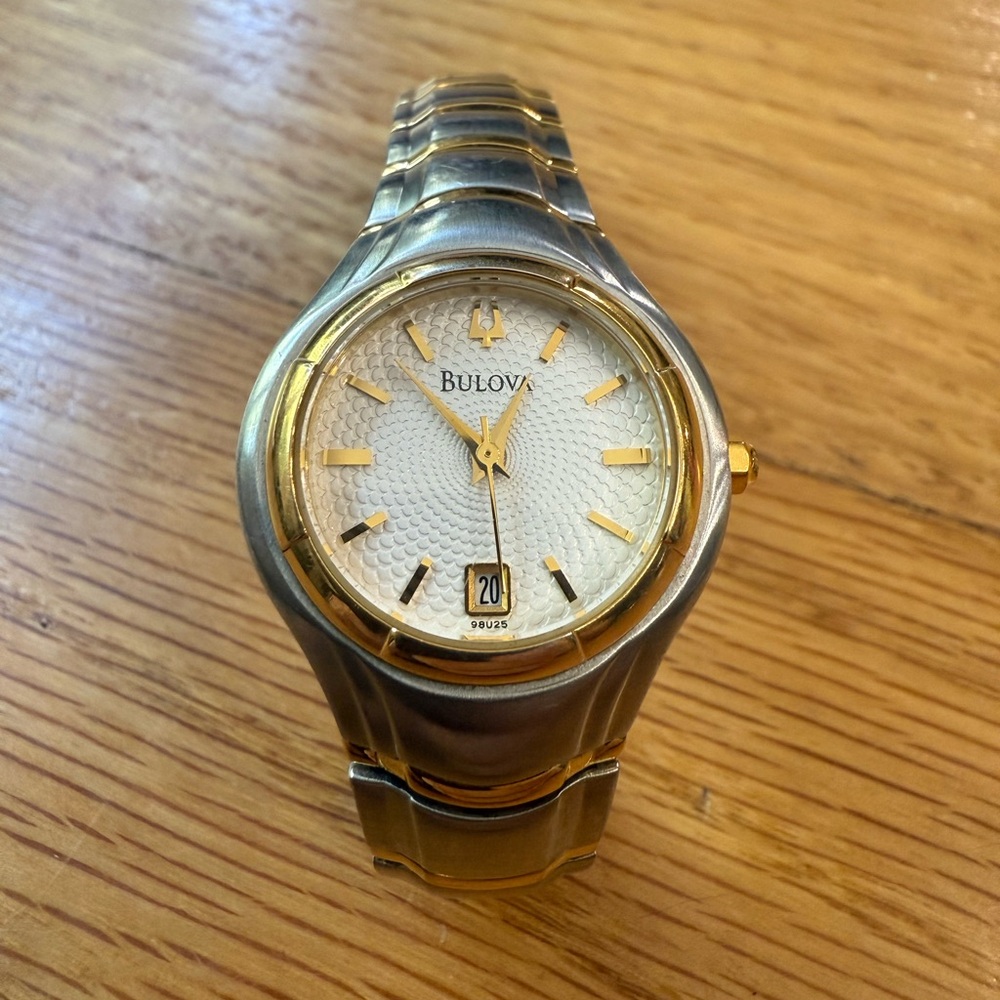 Women’s Bulova Gold and Silver Wristwatch